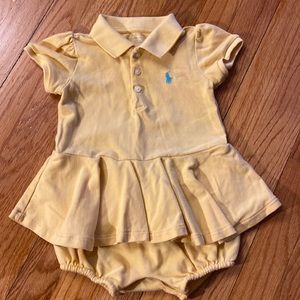 Ralph Lauren 18M Girl Yellow Dress
